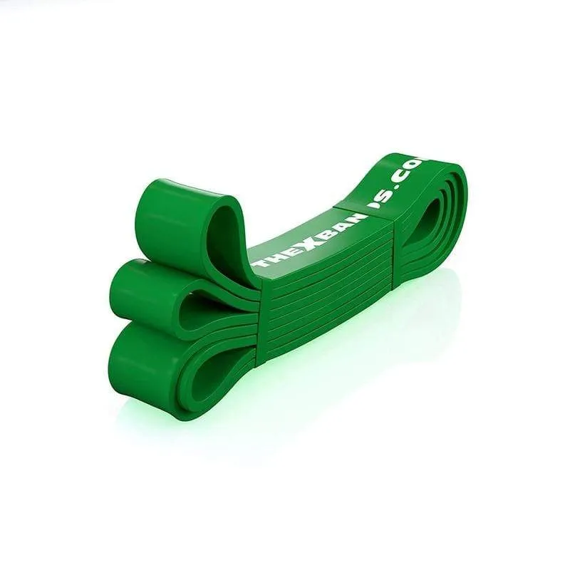 1 3/4" Wide Green 100lb Resistance Loop Workout Band - Perfect for pull ups or hip thrusts