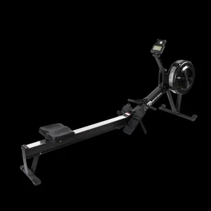 10-Level Air Rowing Machine w/ LCD & Phone Holder