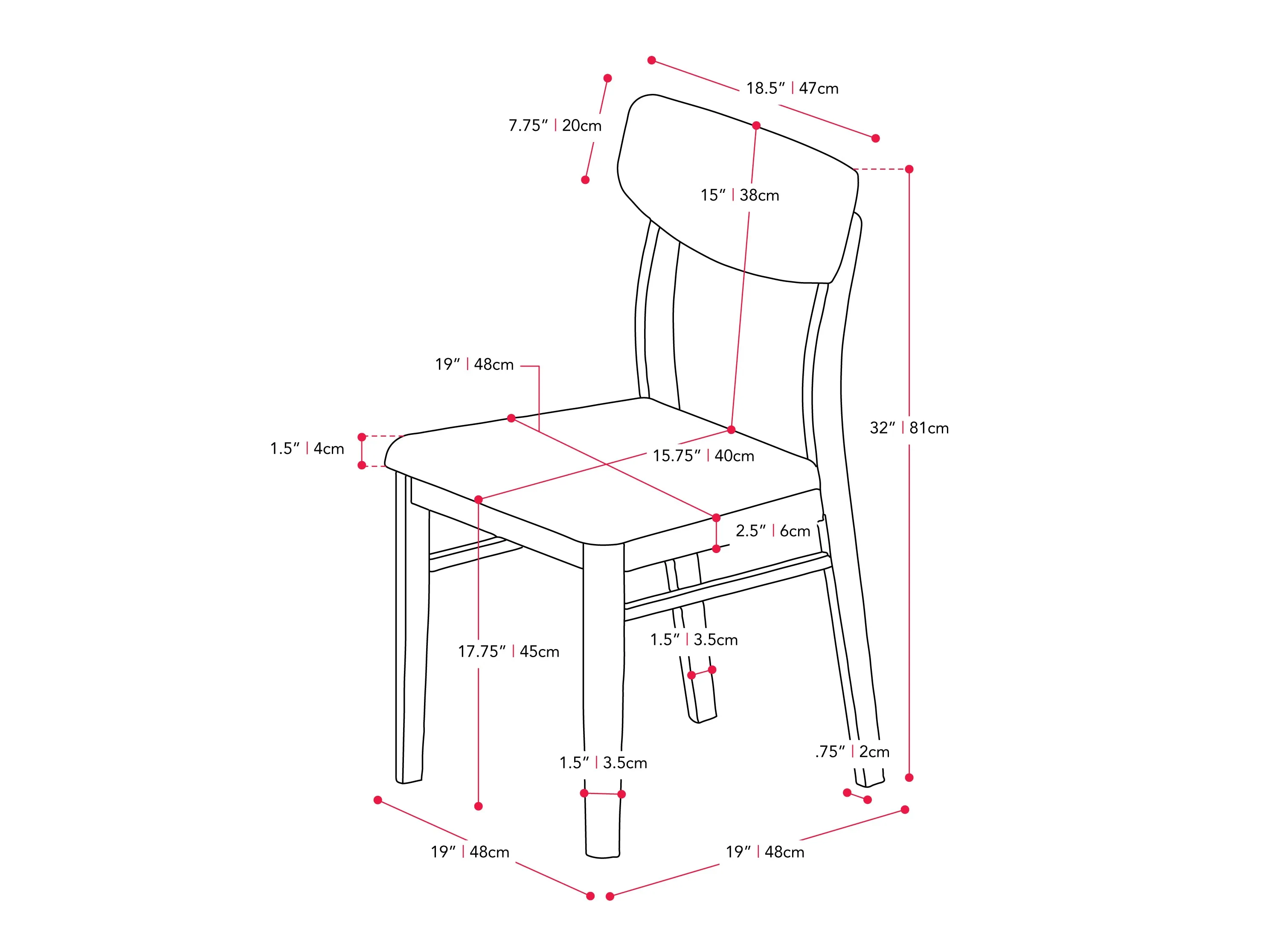 5pc Dining Set