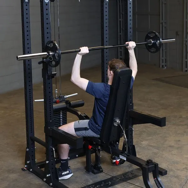 Adjustable Bench with Cabled Leg Developer