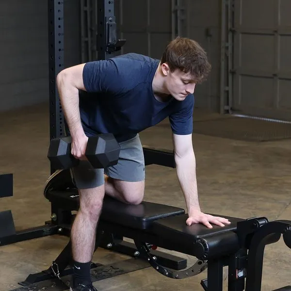 Adjustable Bench with Cabled Leg Developer