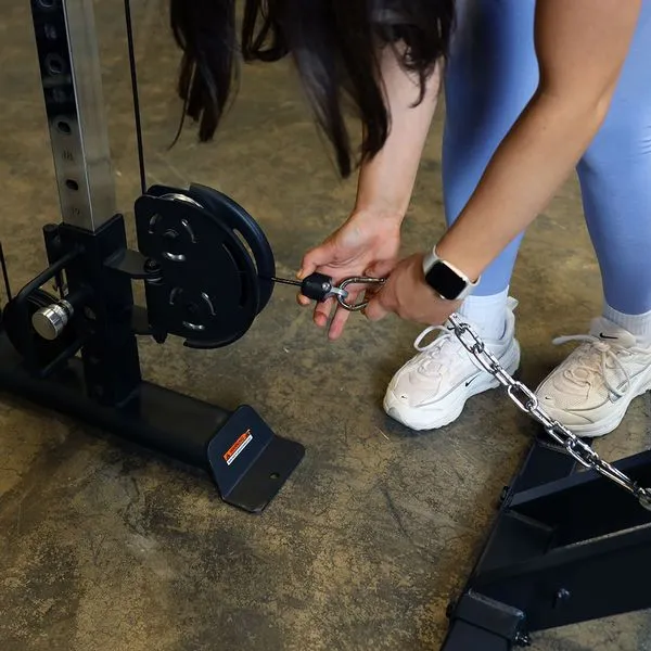 Adjustable Bench with Cabled Leg Developer