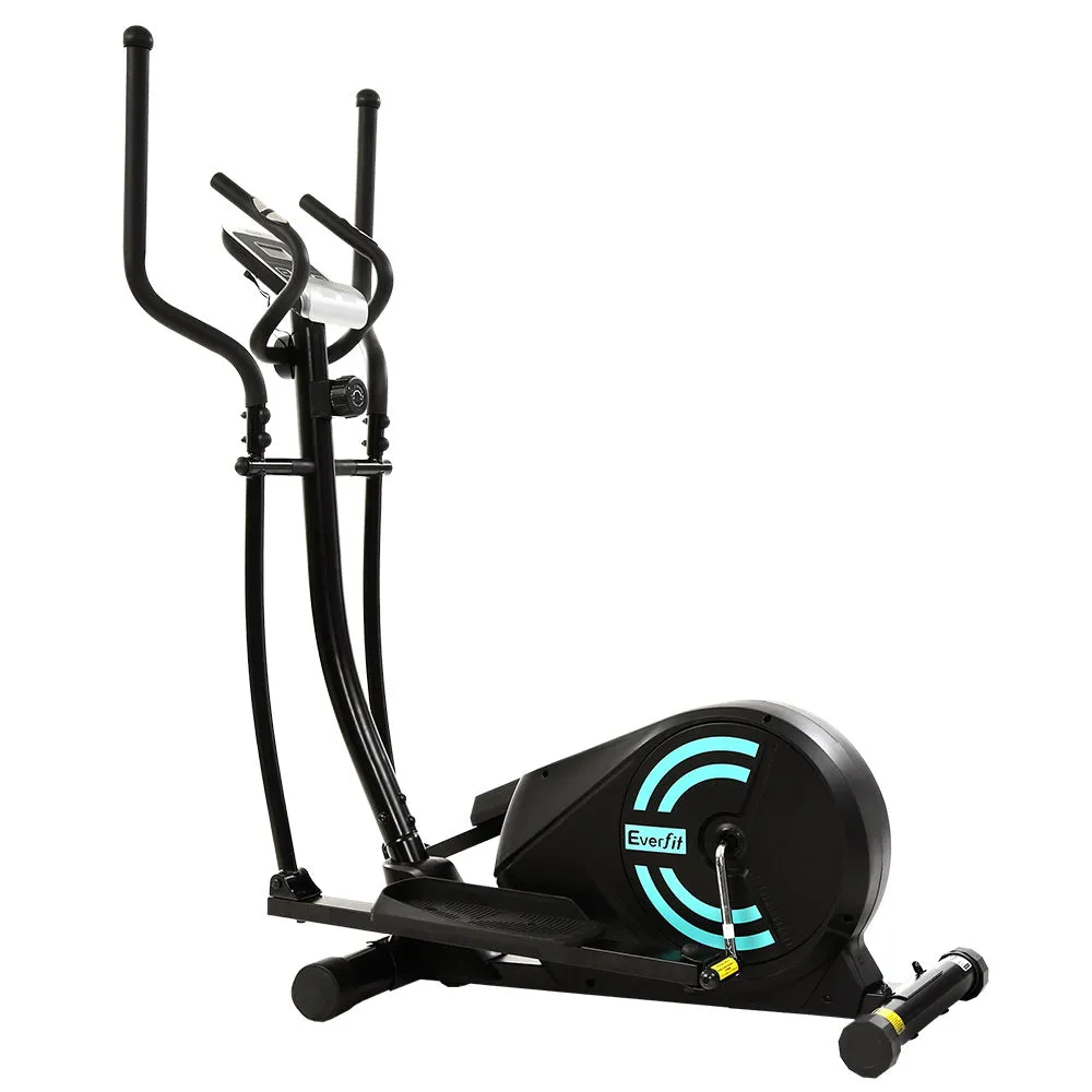 Adjustable Resistance Elliptical Cross Trainer, LCD, Everfit