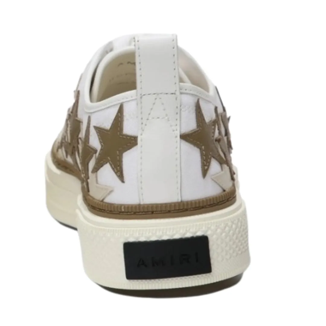 Amiri Stars Court Low White Sneakers