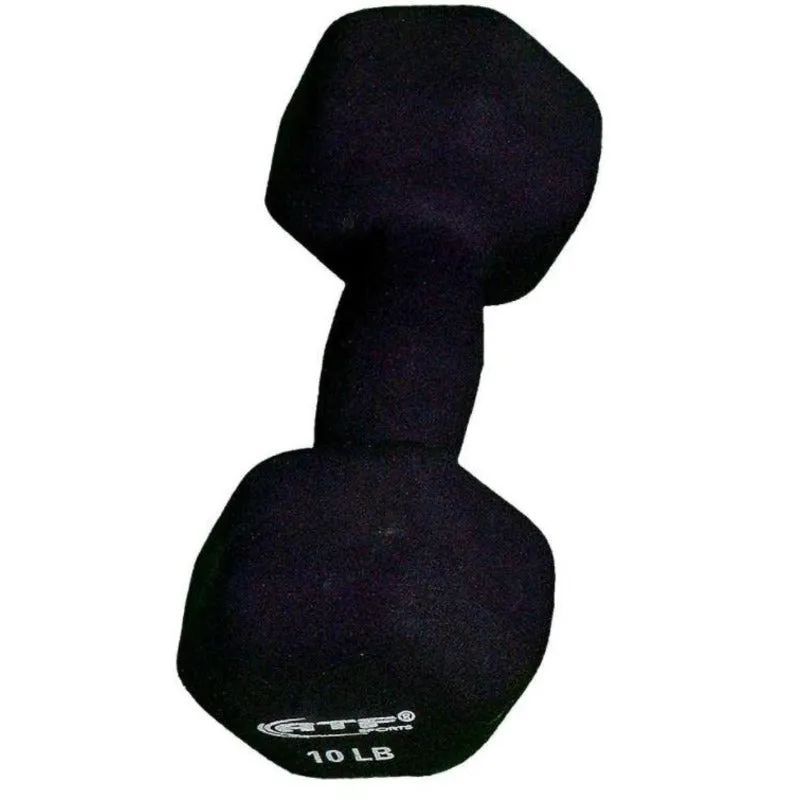 ATF 10 lb Neoprene Dumbbell