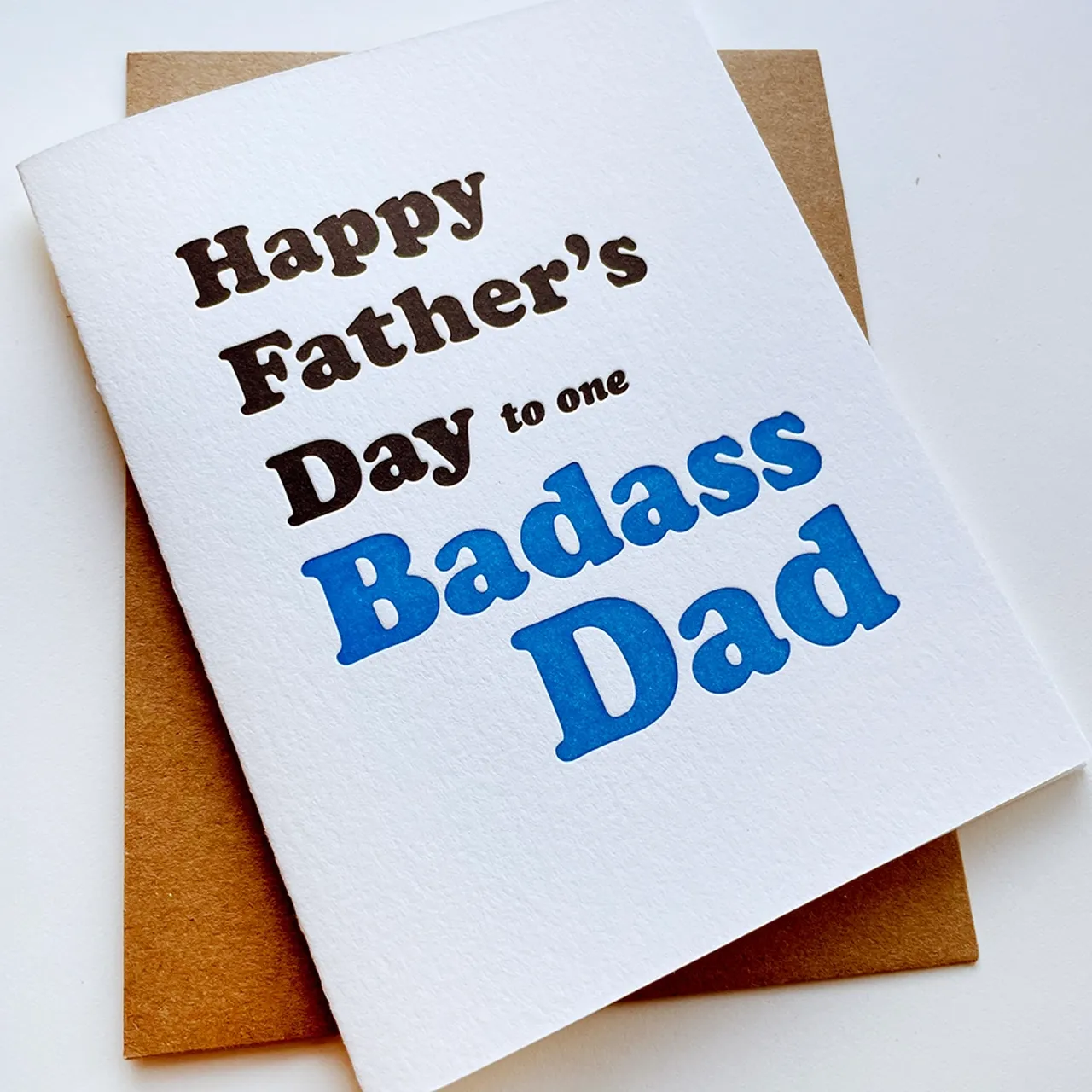 Badass Dad Father's Day Card