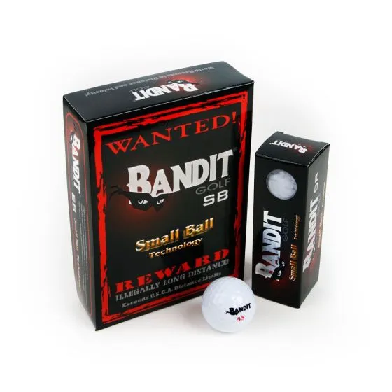 Bandit SB (Small Ball Technology) Golf Balls - Dozen