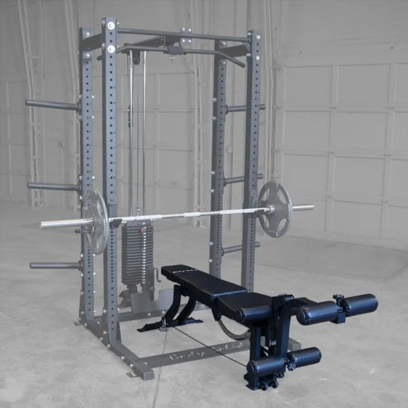 Body-Solid Adjustable Bench with Cable Leg Developer GLEG