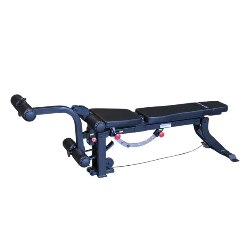 Body-Solid Adjustable Bench with Cable Leg Developer GLEG