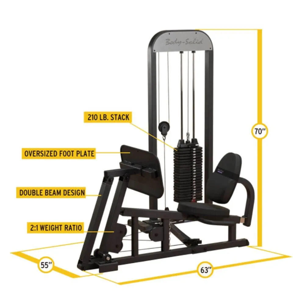 Body-Solid Pro-Select Leg And Calf Press Machine GLP-STK