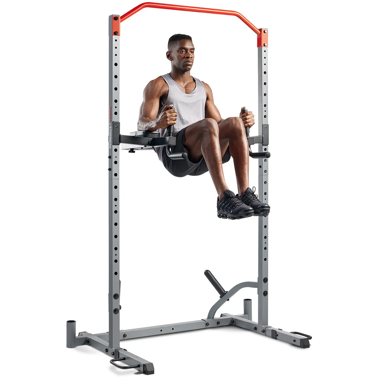 Adjustable Captains Chair Attachment for Power Rack – Versatile Core and Leg Trainer