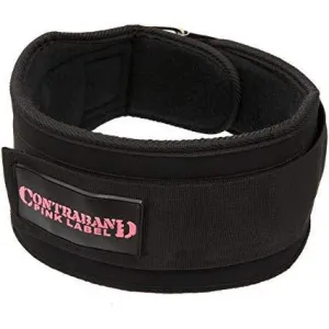 Contraband Pink Label 4047 Womens 5in Foam Padded Weight Lifting Belt