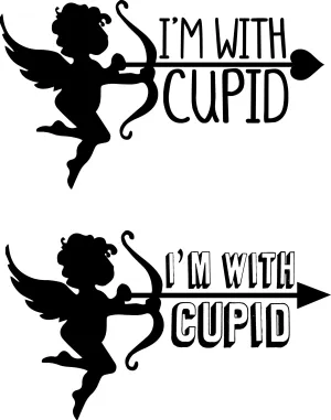 Cut File I'm With Cupid