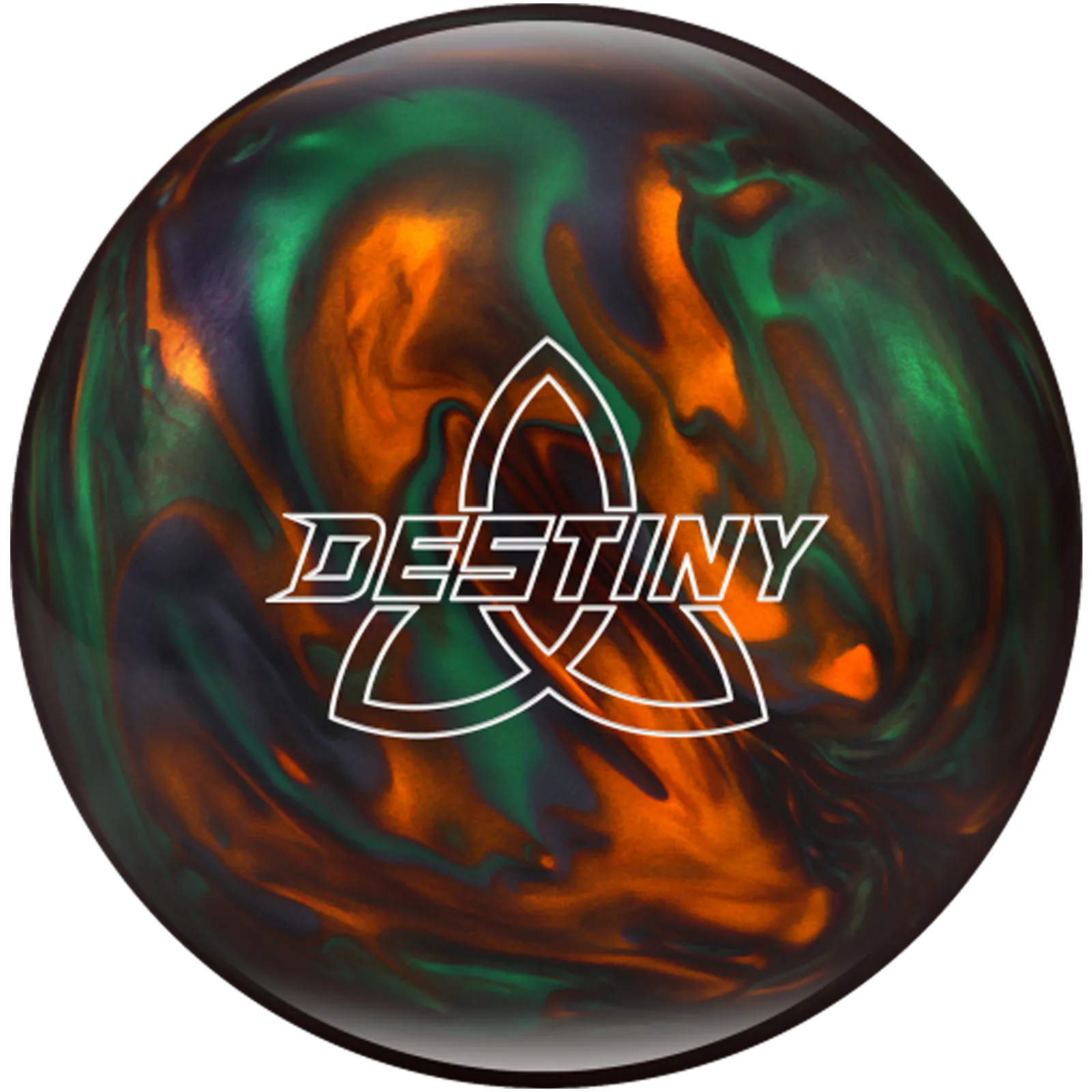 Destiny Pearl - Green / Orange / Smoke