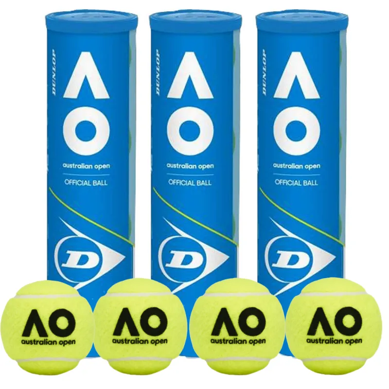 Dunlop AO 4 Ball - 3 for $33