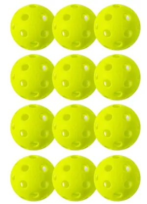 Franklin X-26 Pickleballs Indoor [Yellow]