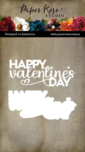 Happy Valentine's Day Metal Cutting Die 31581