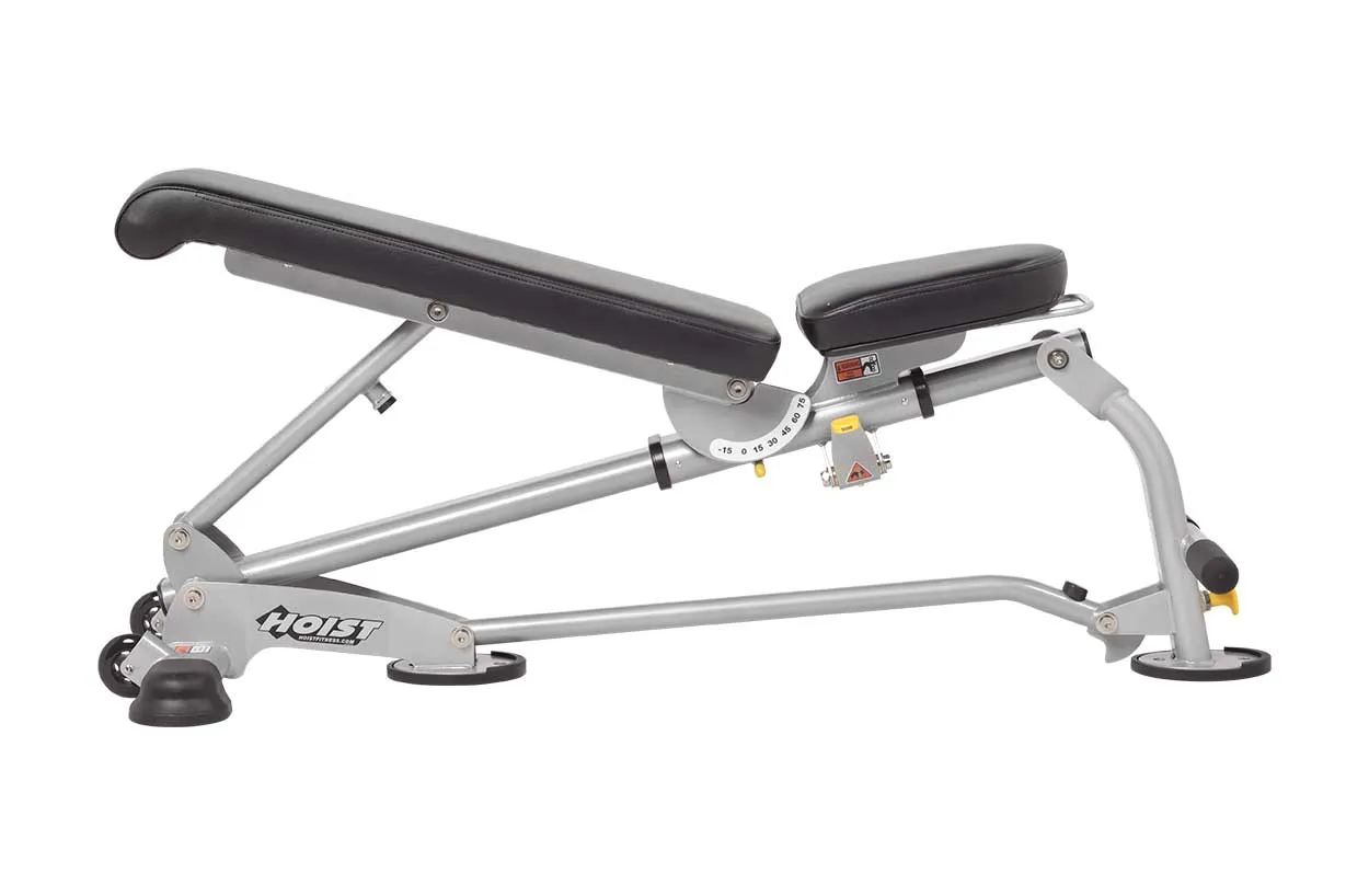 HF 5167 Fold Up Flat/Incline/Decline Bench