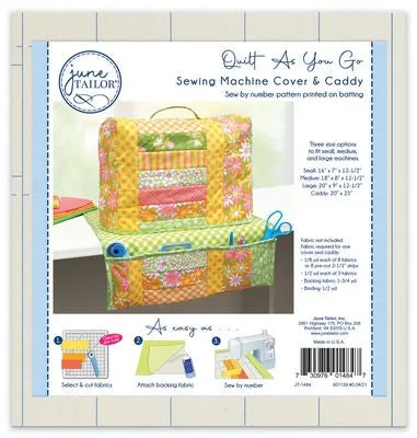 June Tailor Quilt As You Go Sewing Machine Cover & Caddy Batting