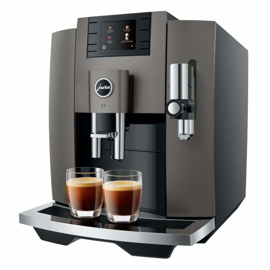 Jura E8 Coffee Maker Dark Inox