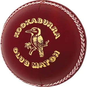 Kookaburra CLUB MATCH Cricket Ball (Association PRE-Stamped)