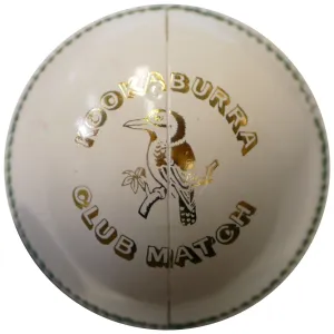 Kookaburra Club Match White Ball 156g