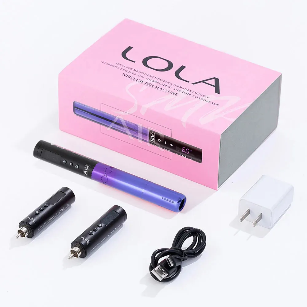 Lola Air Wireless PMU Machine - Black Pink Gradient