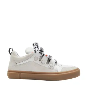 Marcelo Burlon Ticinella Lace Up White Trainers