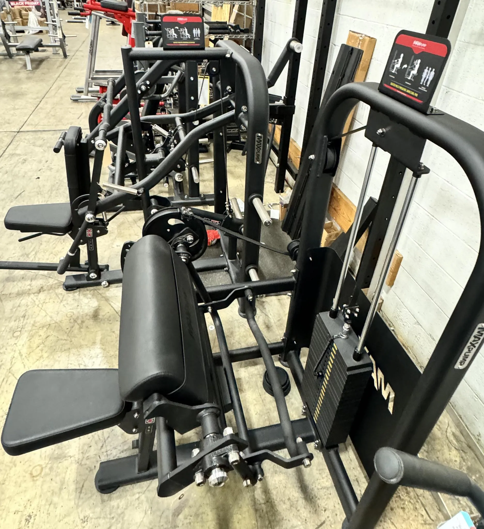 MaxPump A7012 Seated Multi Preacher Arm Curl Pro