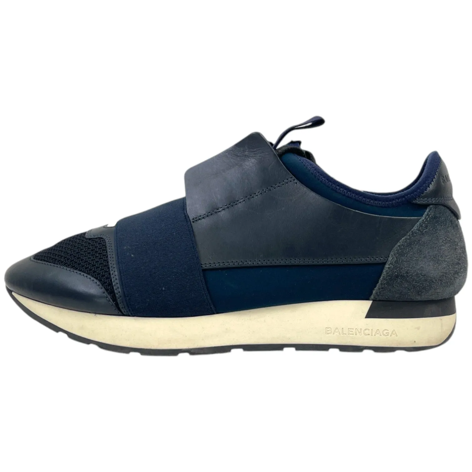 Men's Race Runner Low Trainers Navy Size EU 40 / UK 6