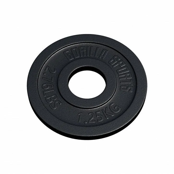 Olympic Cast Iron Weight Plate 50/51 mm - 1.25KG