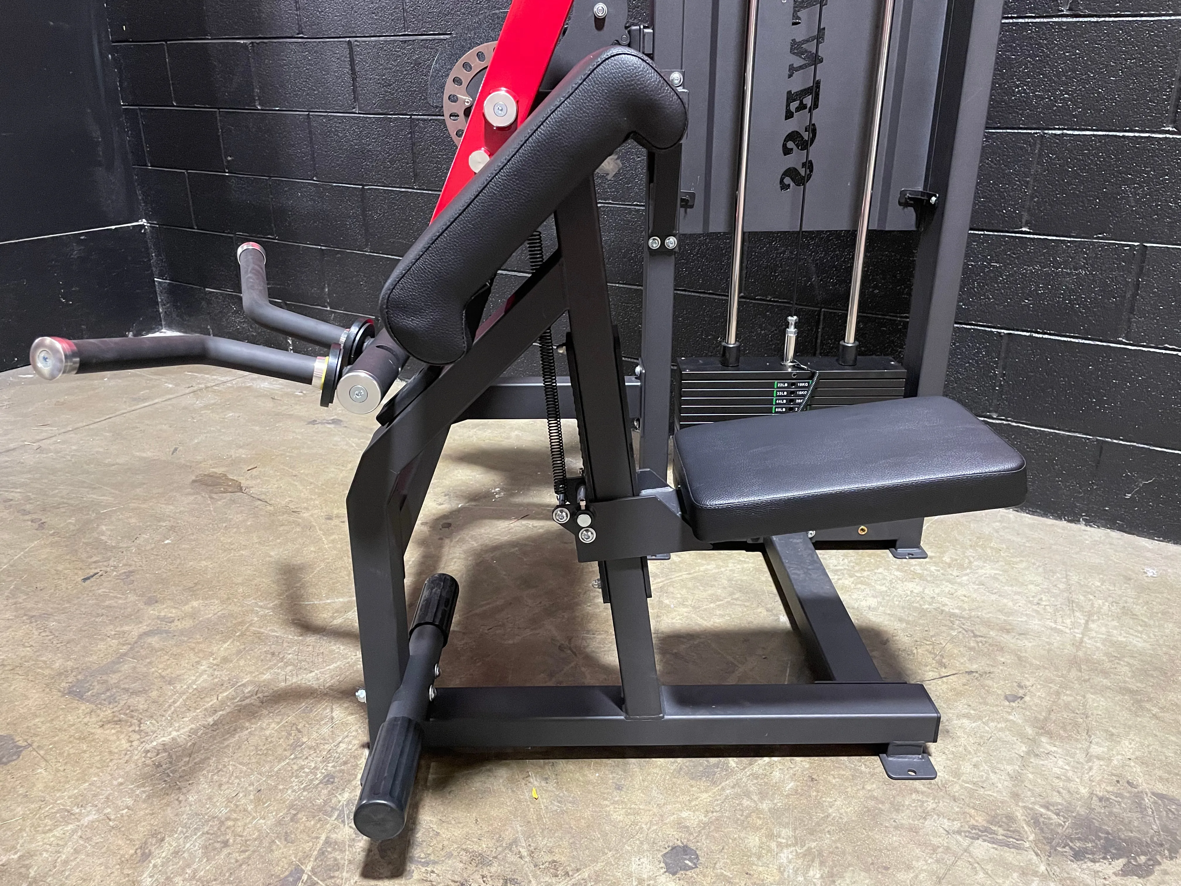 Pin-Loaded Seated Biceps and Triceps Selectorized Combo Weight Machine GC-5086