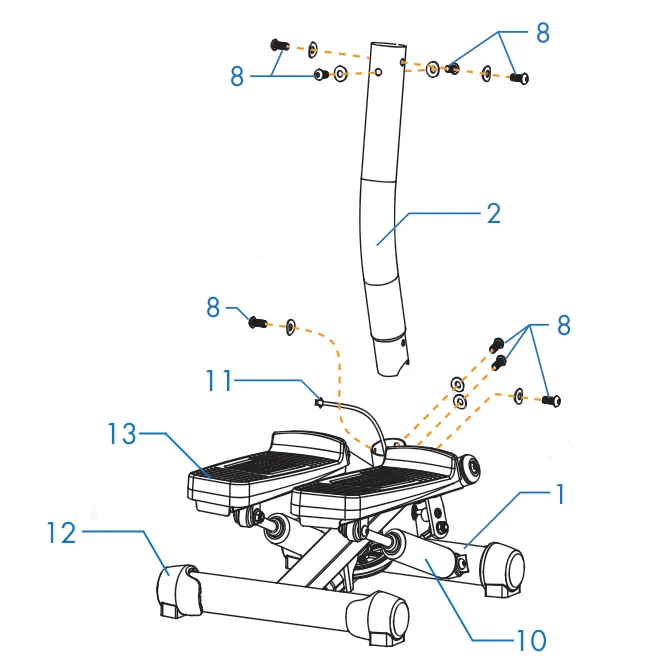 Pivot Stepper Parts