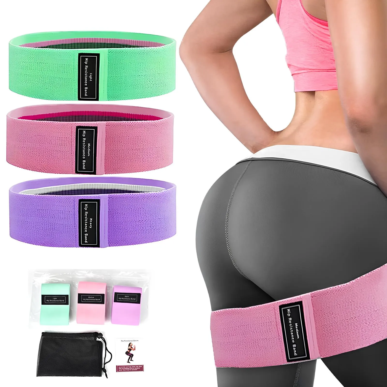 Resistant Stretch Band (3 in 1-Hip)