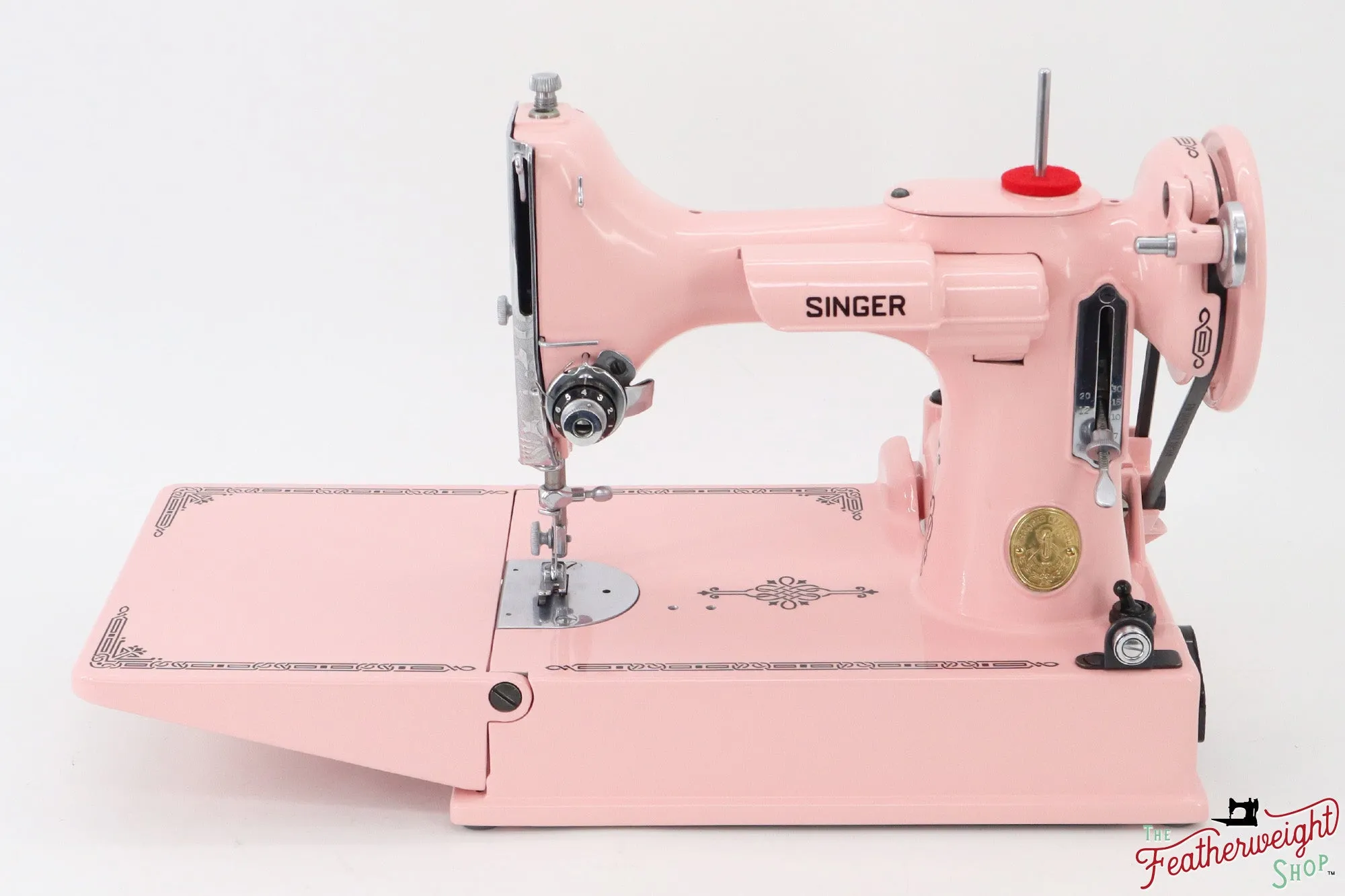 Singer Featherweight 221K, EF560*** - Fully Restored in Rosy Posy Pink