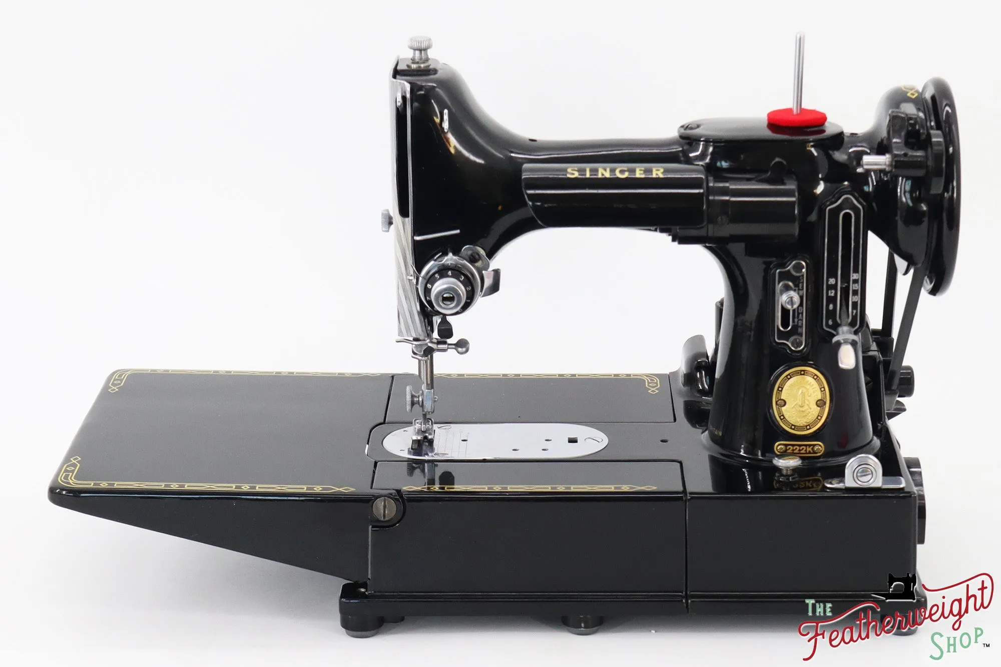 Singer Featherweight 222K Sewing Machine - EM6052**, 1957