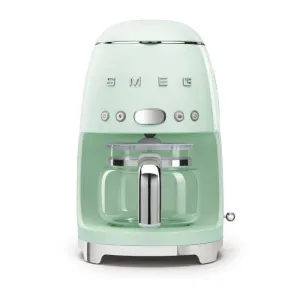 Smeg Drip Coffee Machine Pastel Green