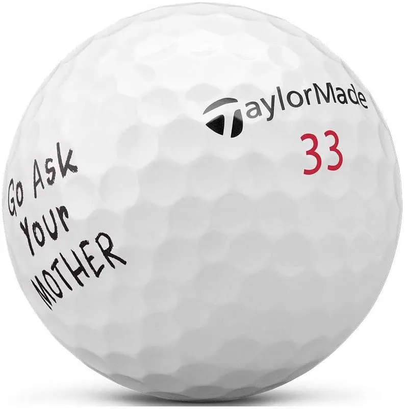 Taylormade DAD-ISMS Project (a) Golf Balls - 6 Pack