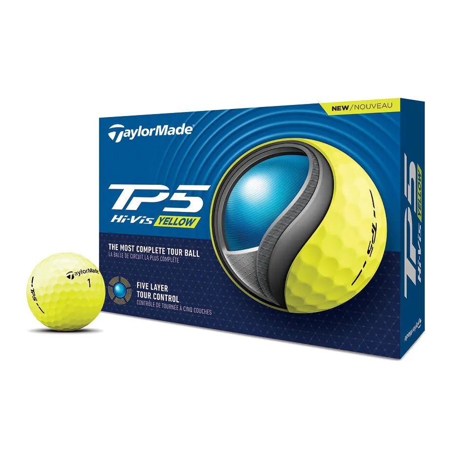 TaylorMade TP5 Golf Balls - 1 Dozen