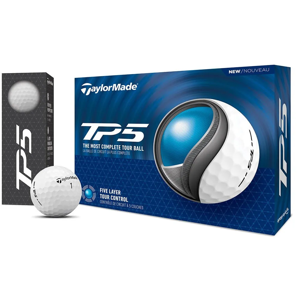 TaylorMade TP5 Golf Balls - 1 Dozen