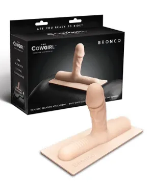 Vanilla Cowgirl Bronco Silicone Attachment - Ultimate Pleasure Accessory