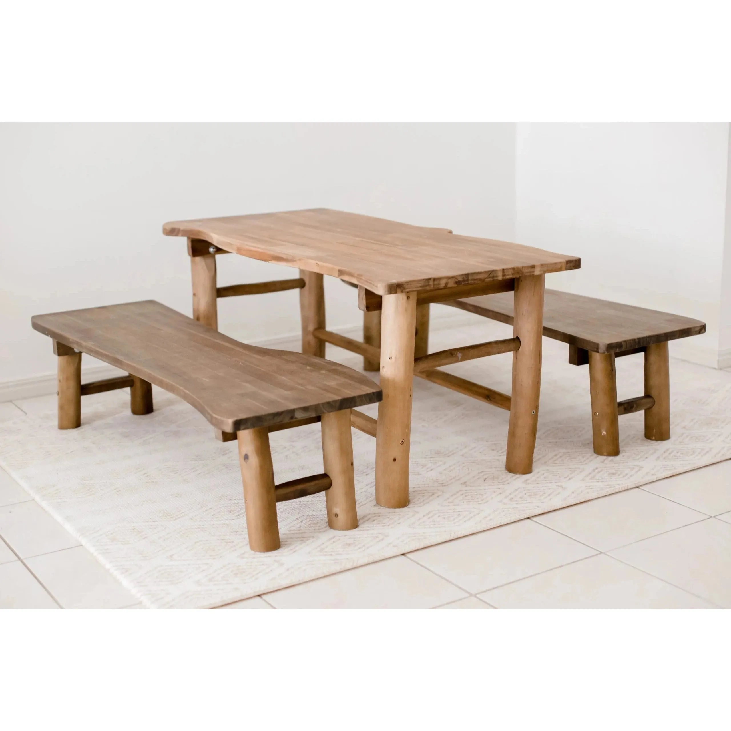 Tree Tables And 2 Benches VARIOUS SIZES