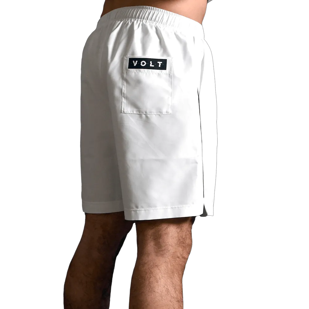 Volt PERFORMANCE SHORTS WHITE