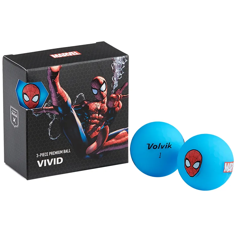 Volvik Marvel Character Golf Ball 4 pack