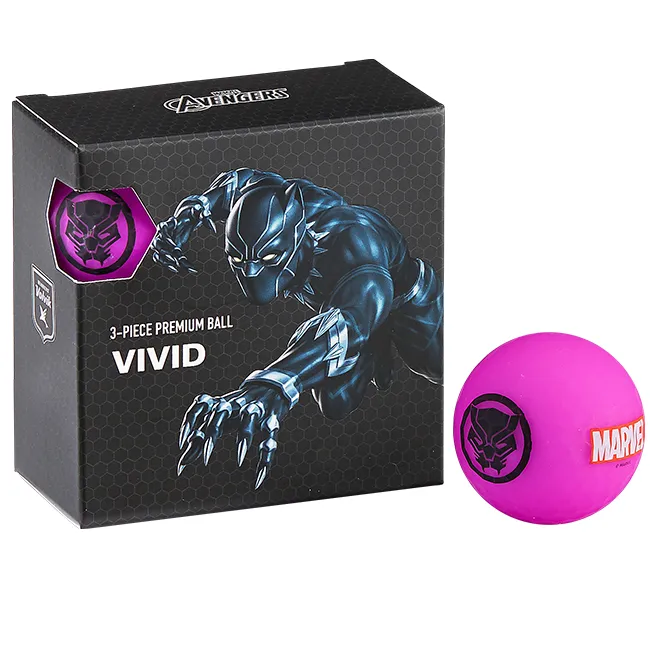 Volvik Marvel Character Golf Ball 4 pack