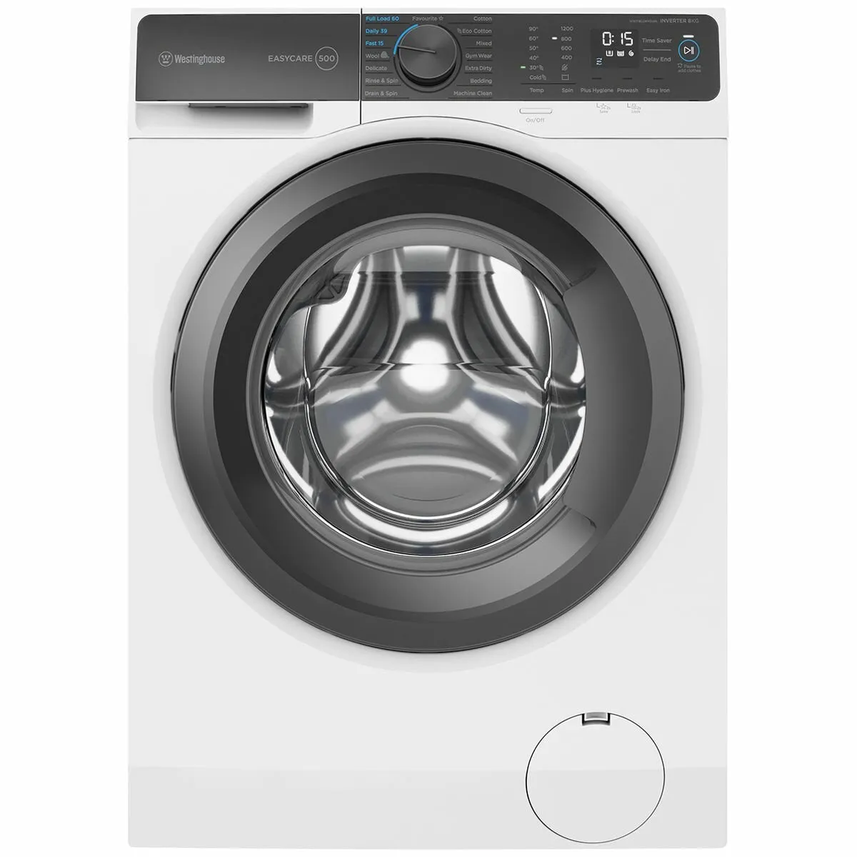 Westinghouse Front Load Washer 8kg WWF8024M5WA