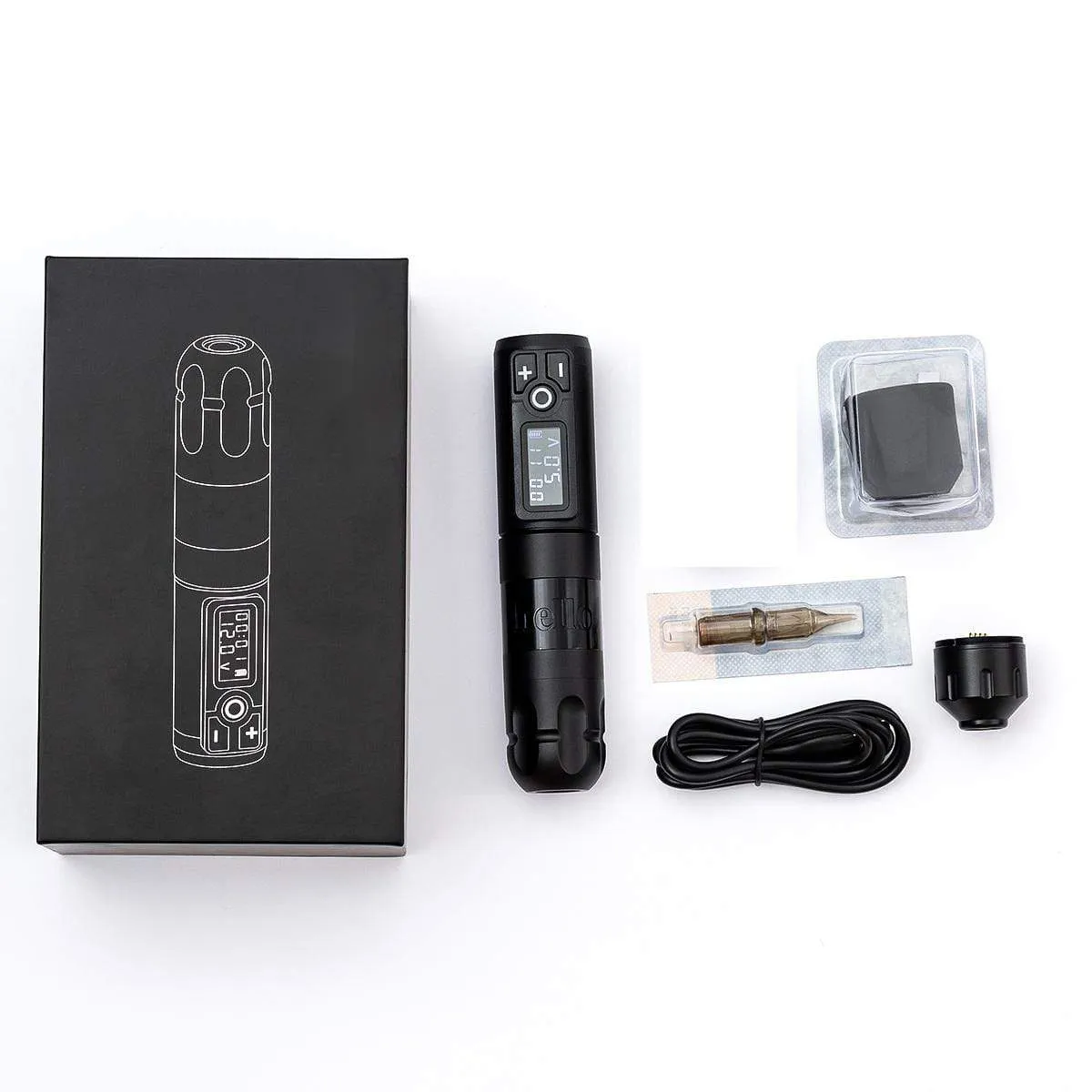 Wireless Rotary Tattoo Pen generation II Lithium Battery Rechargeable Tattoo Machine Gun Kits