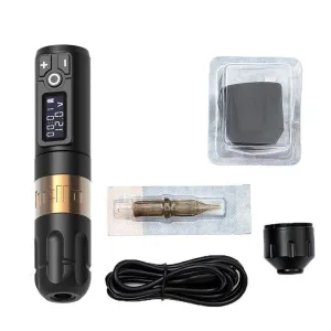 Wireless Rotary Tattoo Pen generation II Lithium Battery Rechargeable Tattoo Machine Gun Kits