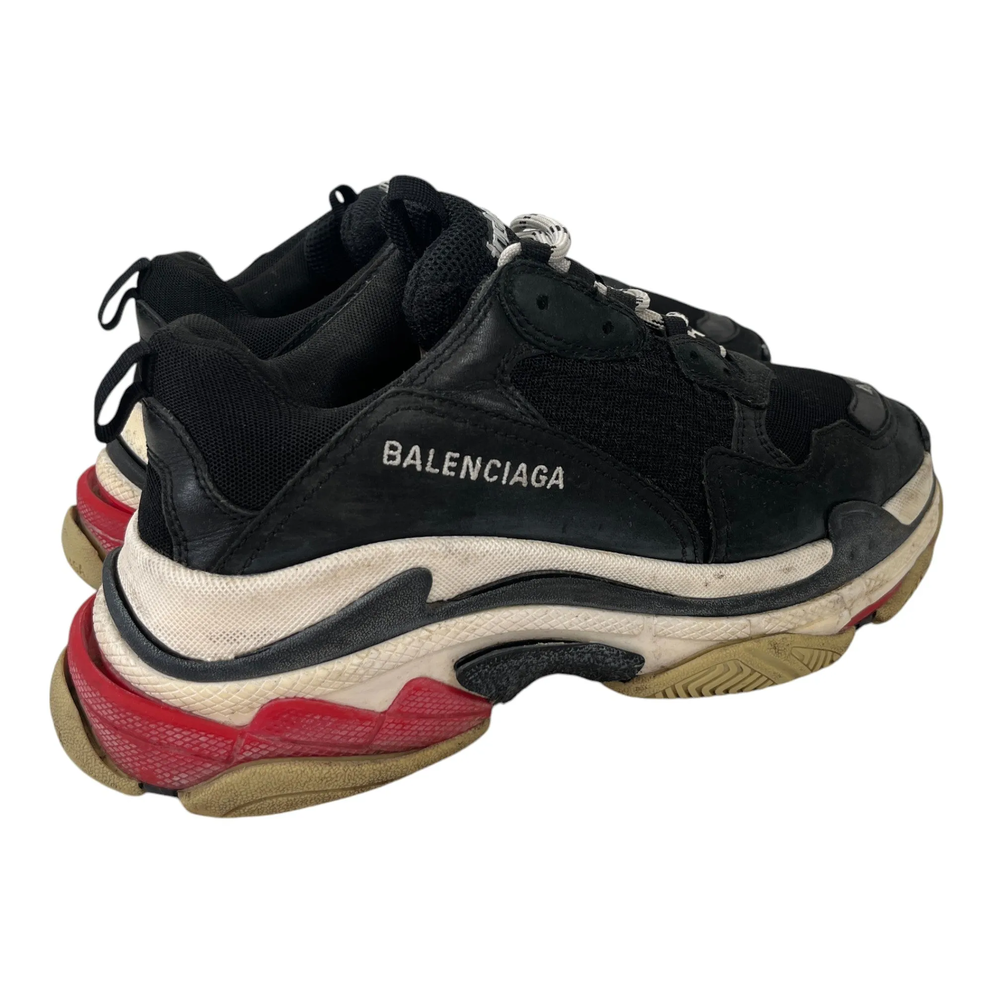 Women's Triple S Low Trainers Black Size EU 40 / UK 7