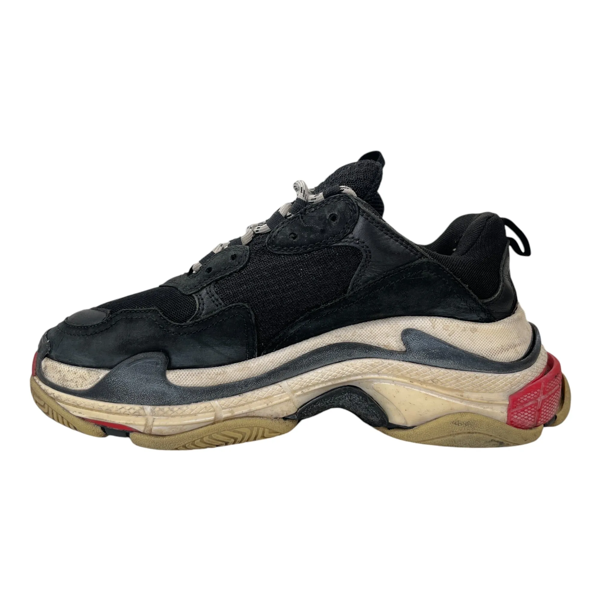 Women's Triple S Low Trainers Black Size EU 40 / UK 7